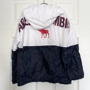 NWOT Abercrombie Kids (Boys) Fleece-Lined Nylon Windbreaker - Size 9/10